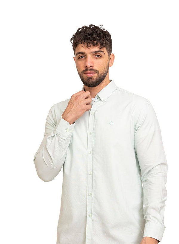 Mint Linen Shirt - Khotwh